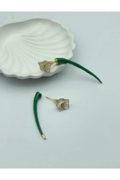 Green Blossom Küpe