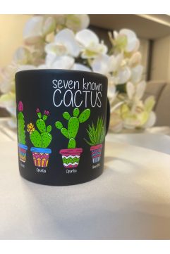 Siyah Cactus Kupa