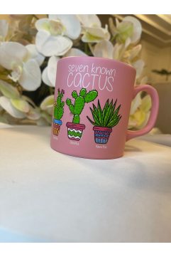 Pembe Cactus Kupa